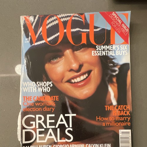 Vogue magazine may 1997 - magazine, linda