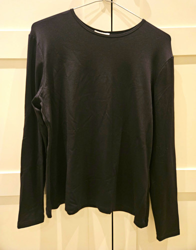 Linda leal black solid round - solid,
