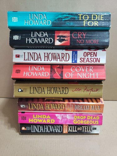 Linda howard book - mixed, lot