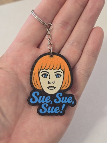 Ann droid keychain - keychain, 3d