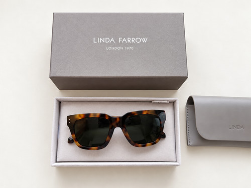 Linda farrow tortoiseshell - farrow,